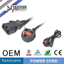 SIPU hochwertige uk 250v Ac Power Kabel Kabel-clip